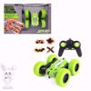 Picture of Hemtik Double Sided 360 Degree Rotation 4WD RC Car with Headlights 2.4GHz Rechargeable Electric Racing Car Toy for Boys Girls Birthday (Multi Color
