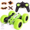 Picture of Hemtik Double Sided 360 Degree Rotation 4WD RC Car with Headlights 2.4GHz Rechargeable Electric Racing Car Toy for Boys Girls Birthday (Multi Color