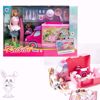 Picture of Kayleeli Doll with Food Truck for Girls