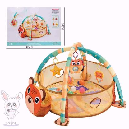 Picture of Bear shape 3 in 1 ball pool and mat