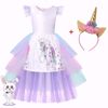 Picture of Princess unicorn dress with crown