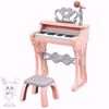 Picture of Piano with chair and microphone