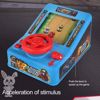 Picture of Racing game console with wheel sound simulation