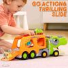 Picture of Dinosaur truck for kids with 2rubber dinosaur car vehicles
