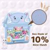 Picture of Meigui Animal Storage Box with 30 Pieces Rice Husk Cubes - Elephant