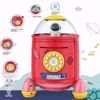 Picture of New Style Rocket Money Box Auto Opening Door Plastic Electricity Saving Box With Lock