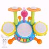 Picture of Jazz piano game drum with microphone for kids