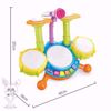Picture of Jazz piano game drum with microphone for kids