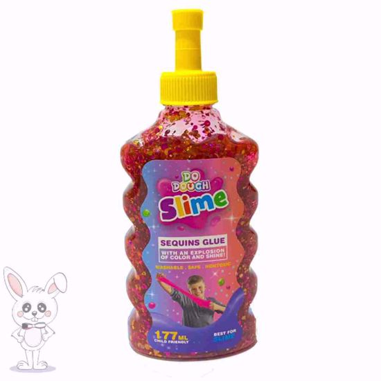 Picture of Slime Glue Pink Glitter 177ml