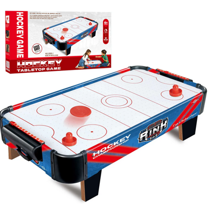 Picture of Wooden Go Hockey Table with Double Players Battle Hockey Table for Kids and Adults Hockey Table Game