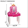 Picture of 2024 Preschool Kids Play Set Lovely Girls Fashion Makeup Play Set Girls Toys