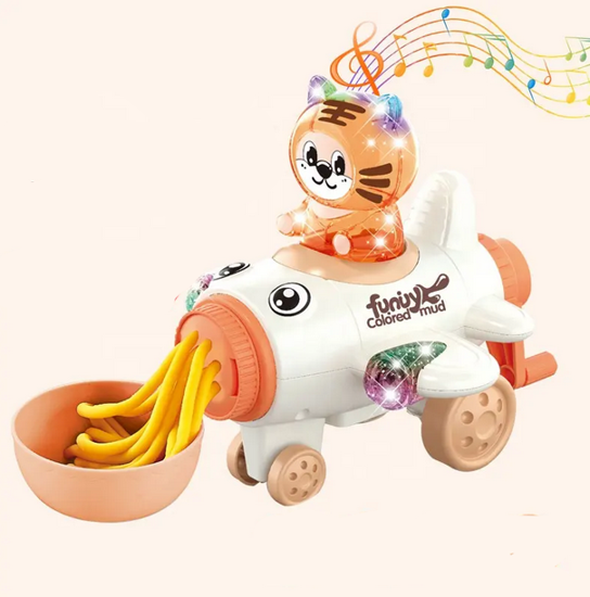 Picture of 1 Set of Creative, Colorful Soft Electric Noodles Maker for Teaching Children