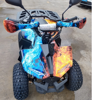صورة *مجموعة 36 فولت كهربائي ATV Dirt Quad Electric ATV بأربعة عجلات مع محرك قوي بدون فرش بقدرة 500 وات، مركبة كهربائية للطرق الوعرة للأطفال، ATV للركوب على ATV للأولاد الكبار والبنات من سن 6 سنوات فما فوق، Icefire