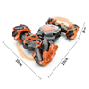 Picture of !Remote Control 25cm 4WD Music Climbing Twisted Car Drift Stunt Vehicle Boys RC Deformation Twisted Car for Kids