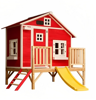 Picture of Anti-corrosion wooden house, outdoor cabin, assembly toy, tree slide, rock climbing, moving, Xiao Mo