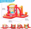 Picture of ÷Dr. Dolphin Inflatable Bounce House for Toddlers with Toddler Slide and Crab Pit Outdoor or Indoor 395/295*195