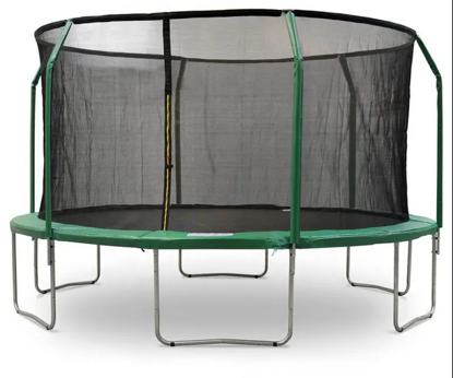 Picture of 16FT big trampoline park/big bouncer with net kids jumping bed for sale