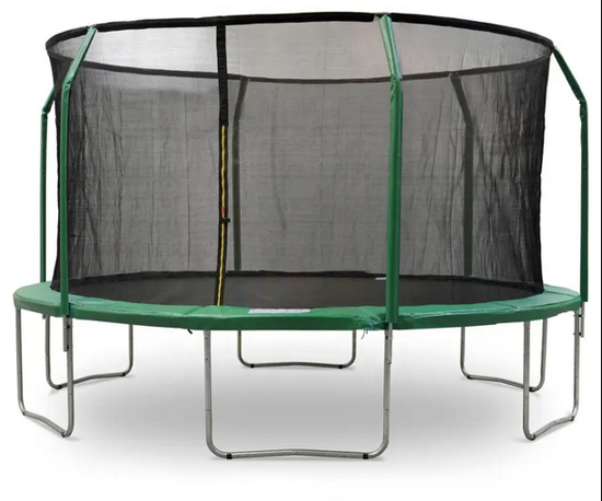 Picture of 16FT big trampoline park/big bouncer with net kids jumping bed for sale