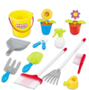 Picture of Children's Toy Cart Plastic Home Cleaning Tool Toy Set 24 Pieces Garden Cleaning Cleaning Toy