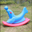 Picture of Colorful Kids Ride On Animal Toy for Children Indoor Plastic Rocking Horse