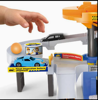 Picture of Car Garage Playset Vehicles Building Blocks Parking Lot and Race Tracks for Boys 6 Random Cars Durable Garage Playset for Boys Car Parking Lot Toy