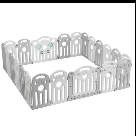 Picture of 25/Wholesale custom eco-friendly baby indoor play pen garden foldable plastic for kids playpen