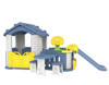 Picture of House – Rest area – Slide – Basketball hoop – Table with chairs