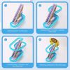 Picture of 41/Mini Duck Climbing Toys, Electric Duck Race Track Play Set, Fun Roller Coaster Toy with 9 Flashing LED Lights and Music Button, Fun Duck Stair Climbing Toy for Kids...