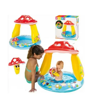 Picture of 58/ Intex 57114 Inflatable Pool, Kids Pool with Sun Shade 2.01 m x 1.96 m x 91 cm