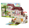 Picture of 92/ King World, Living Room Bathroom Kids Room Girls Pretend Play House DIY Villa Playset