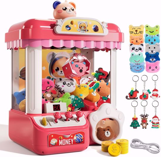 Picture of 98/Lucky Dog Claw Machine for Kids Girls and Boys with Light Music, Claw Game Toys for Kids Girls 4-8, Claw Toys for Girls Age 4 5 6 7 8 Years Old