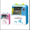 صورة 104/ الاطفال الإلكترونية توفير المال البنك حصالة حصالة على شكل حيوان الوجه الاعتراف ATM لعبة مع بطاقة Vip للأطفال هدية