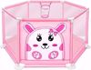 Picture of 105/Safe and fun baby playpen! Provides a safe and comfortable play space for toddlers. Its cute pink design with an animal face print adds a playful touch.
