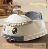 Picture of 108/ Electric 4 Wheel Car for 1-6 Years Old Battery Operated Plastic Hamburger Toy Touch Screen with Remote Control for Toddler Boys