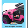 Picture of 113/Barbie playset includes a caravan with furniture, in addition to a jeep with sounds and lights.