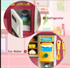 Picture of 116/ Wholesale Pretend Food Kitchen Playset, 50 Pieces Kitchen Accessories with Sounds and Lights for Kids