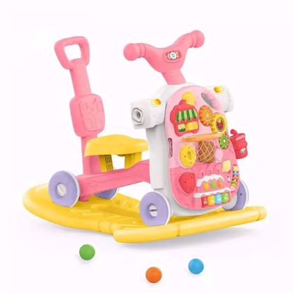 Picture of 116/5*1 baby walker with music, scooter, walker, rocking chair and children's play table
