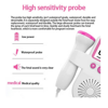 Picture of 116/Portable Fetal Heart Rate Monitor, Easy-to-Use Home Fetal Doppler, Ultrasound Diagnostic Technology with LCD Screen for Babies (Pink) Helps Detect Fetal Heartbeats Use with Any Gel From the 4th Month