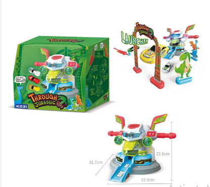 Picture of 117/Through Jurassic Cars Launcher Game with Music and Lights