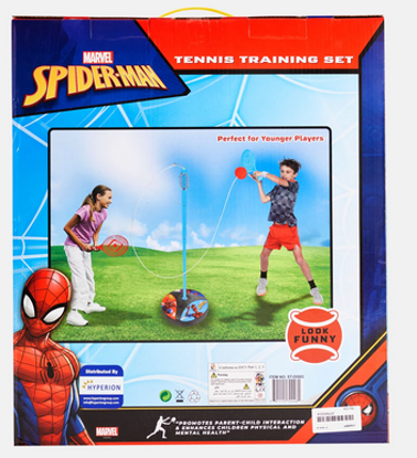 Picture of Spider Man Tennis Training Set, Red/Blue