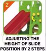 Picture of  Toboggan 2en1 Sunny Jumbo Slide