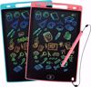 صورة 201/لوح كتابة تعليمي بشاشة LCD ملونة مقاس 8.5 بوصة للاطفال، مناسب كهدية للتعلم والرسم للاولاد والبنات - 2 لوح