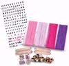Picture of 208/Tasia So Beads Rose Gold Collection Friendship Bracelets Design Game for Girls, Cotton