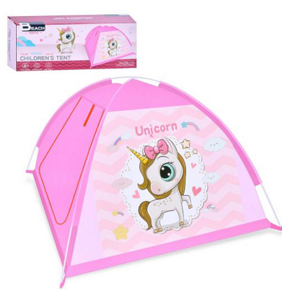 Picture of 212/Girls Unicorn Tent, Washable Graffiti and Craft Tent, Kids Indoor and Outdoor Play House, Unicorn Gifts for Christmas and Birthdays