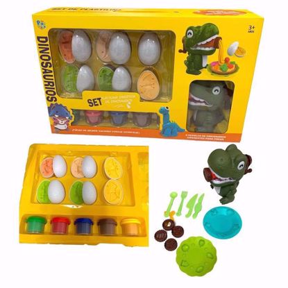 Picture of 231/Elite Dinosaur Play-Doh Toy for Boys and Girls, W59-36 - Multicolor