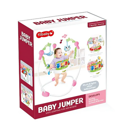 Picture of 234/ Samtoy Electric Animal Paradise Bouncer Jumping Swing Chair Jolly Baby jouner with Music