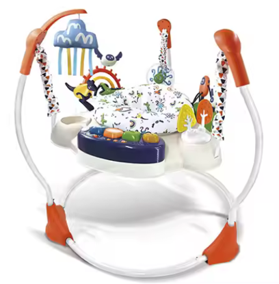 Picture of  Early Education Baby Jumping Chair Coax Kids Toddlers with Adjustable Height Fitness Rack Light Music-Jumping Toy for Kids