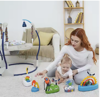 Picture of  Early Education Baby Jumping Chair Coax Kids Toddlers with Adjustable Height Fitness Rack Light Music-Jumping Toy for Kids