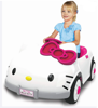 Picture of 236/Original Hello Kitty car, rechargeable, with remote control, flash memory recorder, and 12-volt lighting