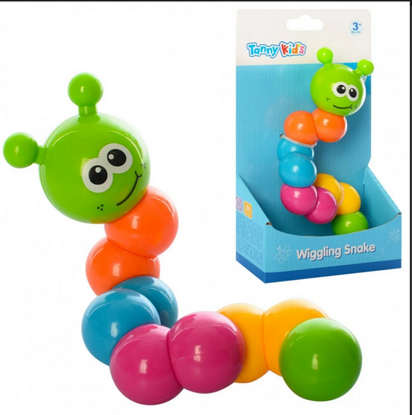 صورة 285/خشخيشة أطفال كاتربيلر TY9071 طول 15 سم